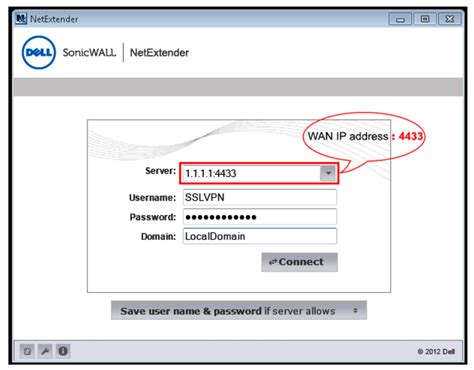 Verify the Username and Password of the User. . Netextender download sonicwall